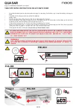 Предварительный просмотр 26 страницы Naos Quasar Instructions For Use Manual