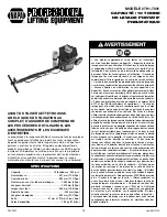 Preview for 10 page of Napa 791-7331 Manual