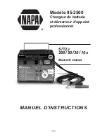 Предварительный просмотр 17 страницы Napa 85-2500 Instruction Manual