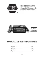 Предварительный просмотр 31 страницы Napa 85-303 Instruction Manual