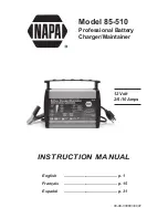 Предварительный просмотр 1 страницы Napa 85-510 Instruction Manual