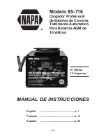 Предварительный просмотр 31 страницы Napa 85-716 Instruction Manual