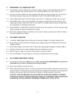 Предварительный просмотр 8 страницы Napa 85-8100 Instruction Manual