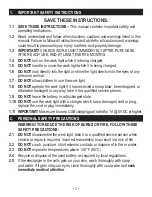 Preview for 2 page of Napa Blue-Fuel 85-957 Owner'S Manual