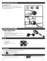 Предварительный просмотр 7 страницы Napa Carlyle DTW14FL Instruction Manual