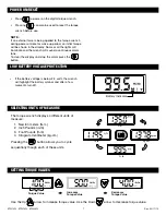 Предварительный просмотр 7 страницы Napa Carlyle ETW38FL Manual