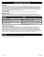 Preview for 5 page of Napa Carlyle Tools 791-6450 Operating Manual