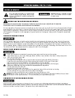 Preview for 2 page of Napa Carlyle Tools 791-7125A Operating Manual