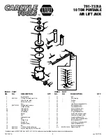 Preview for 5 page of Napa Carlyle Tools 791-7331A Operating Manual