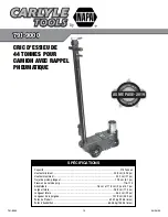 Preview for 12 page of Napa Carlyle Tools 791-9000 Manual