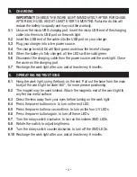 Preview for 4 page of Napa CARLYLE TOOLS CL960 Owner'S Manual