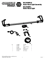 Preview for 5 page of Napa Carlyle Tools WL2000UHLA Operating Manual