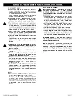 Preview for 8 page of Napa Carlyle Tools WL2000UHLA Operating Manual