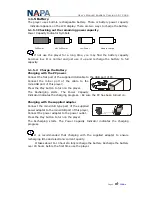 Предварительный просмотр 7 страницы Napa PA28 User Manual