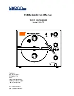 NAPCO 8100-TD Service Manual preview