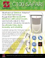 Предварительный просмотр 1 страницы NAPCO C 100 SAFARI Datasheet