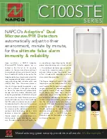 NAPCO C 1000 STE Datasheet предпросмотр