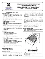 Preview for 1 page of NAPCO DUAL TECH GEMC-BSLC-DT-L Installation Instructions