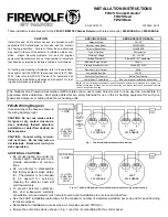 Preview for 1 page of NAPCO FIREWOLF FW-2S Installation Instructions