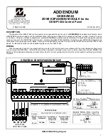 Preview for 1 page of NAPCO GEM-EZM4/8 Addendum