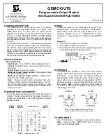 Preview for 1 page of NAPCO GEMC-OUT8 Installation Instructions