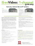 Preview for 2 page of NAPCO ISEEVIDEO - BROCHURE PAN AND TILT Brochure