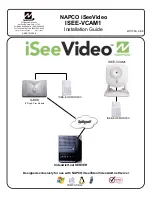 NAPCO iSeeVideo ISEE-VCAM1 Installation Manual preview