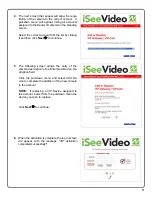 Preview for 11 page of NAPCO iSeeVideo ISEE-VCMPT Installation Manual