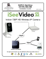 Preview for 1 page of NAPCO iSeeVideo ISV WLHDCAM Installation Manual