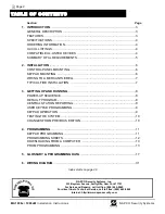 Preview for 2 page of NAPCO MAGNUM ALERT 1008e Installation Instructions Manual