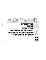 NAPCO MAGNUM ALERT 825 SYSTEM Manual preview