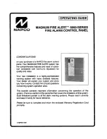 NAPCO MAGNUM FIRE ALERT 6000 Series Manual preview