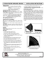 NAPCO PIR1680 Installation Insructions preview