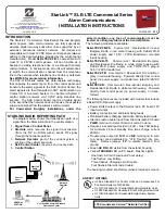 Preview for 1 page of NAPCO SLE-LTEV-CB Installation Instructions Manual