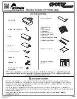 Предварительный просмотр 4 страницы Napier SPORTZ 57 Series Manual