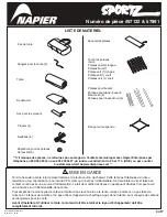 Preview for 4 page of Napier SPORTZ 57122 Manual