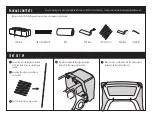 Предварительный просмотр 2 страницы Napier SPORTZ COVE 61 Series Instructions