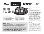 Napier SPORTZ SUV TENT 82000 Instructions preview