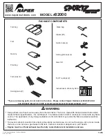 Napier Sportz SUV Tent 82000 Quick Start Manual preview