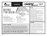 Napier SPORTZ TRUCK TENT 57 Series Instructions preview