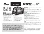 Preview for 11 page of Napier SPORTZ Instructions Manual