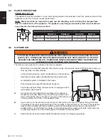 Preview for 10 page of Napoleon 1400ML Installation And Operating Instructions Manual