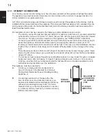 Preview for 14 page of Napoleon 1400ML Installation And Operating Instructions Manual