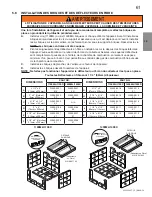 Preview for 61 page of Napoleon 1400ML Installation And Operating Instructions Manual