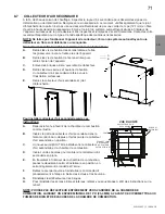 Preview for 71 page of Napoleon 1400ML Installation And Operating Instructions Manual