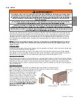 Preview for 73 page of Napoleon 1400ML Installation And Operating Instructions Manual