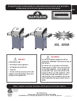 Napoleon 325 Manual preview