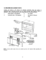 Preview for 14 page of Napoleon 3622-N Installation And Operation Instructions Manual