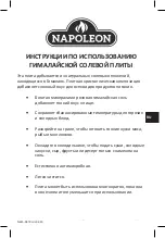 Preview for 37 page of Napoleon 70025 Instructions For Use Manual