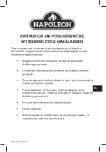 Preview for 45 page of Napoleon 70025 Instructions For Use Manual